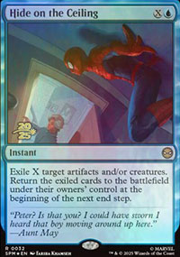 Se cacher au plafond - Prerelease Promos