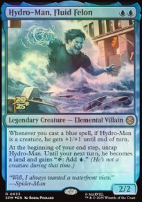 Hydro-Man, felon fluide - Prerelease Promos