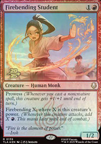 Firebending Student - Prerelease Promos