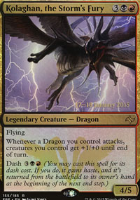 Kolaghan, la Furie de l'orage - Prerelease Promos