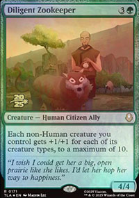 Diligent Zookeeper - Prerelease Promos