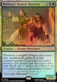 Beifong's Bounty Hunters - Prerelease Promos