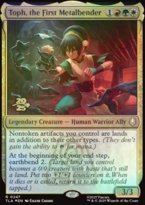 Toph, the First Metalbender - Prerelease Promos
