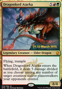 Atarka, seigneur-dragon - Prerelease Promos