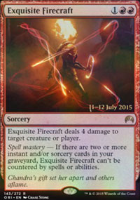 Art pyromantique admirable - Prerelease Promos