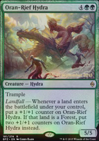 Hydre d'Oran-Rief - Prerelease Promos