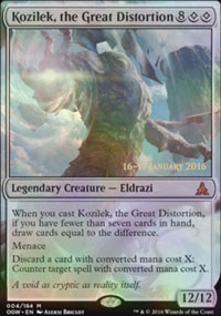 Kozilek, la Grande Distorsion - Prerelease Promos