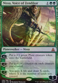 Nissa, voix de Zendikar - Prerelease Promos