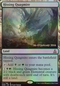 Bourbiers sifflants - Prerelease Promos