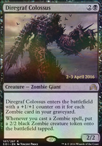 Colosse du diregraf - Prerelease Promos