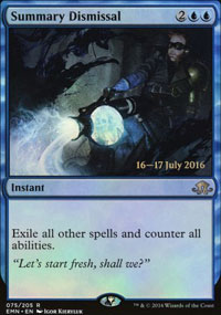 Rejet sommaire - Prerelease Promos