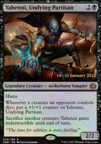 Yahenni, partisan immortel - Prerelease Promos