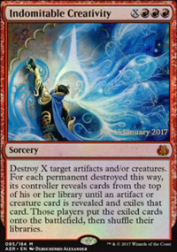 Crativit indomptable - Prerelease Promos