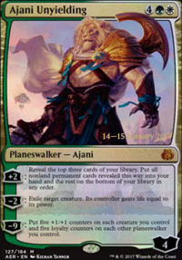 Ajani l'inflexible - Prerelease Promos