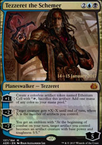 Tezzeret le Conspirateur - Prerelease Promos