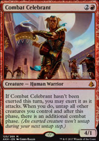 Clbrant de combat - Prerelease Promos