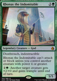 Rhonas l'Indomptable - Prerelease Promos