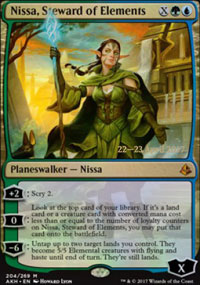 Nissa, intendante des lments - Prerelease Promos