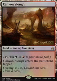 Canyon croupissant - Prerelease Promos