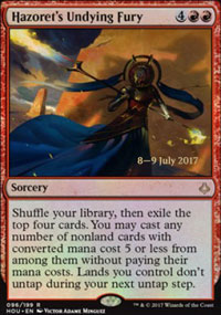 Fureur immortelle d'Hazoret - Prerelease Promos