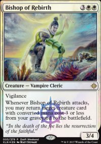 Bishop of Rebirth - Prerelease Promos