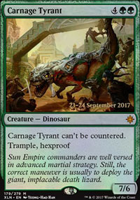 Tyran du carnage - Prerelease Promos