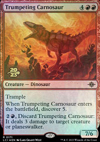 Carnosaure barrissant - Prerelease Promos