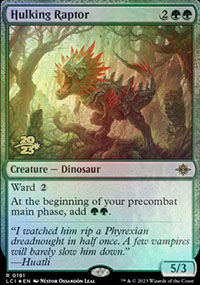 Raptor imposant - Prerelease Promos