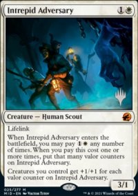 Adversaire intrpide - Planeswalker symbol stamped promos