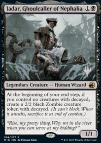 Jadar, meneur de goule de Nphalie - Planeswalker symbol stamped promos