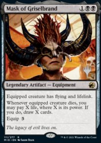 Masque de Griselbrand - Planeswalker symbol stamped promos