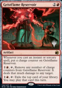 Rservoir de flamme de geist - Planeswalker symbol stamped promos