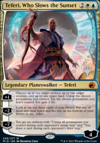 Tfeiri, celui qui ralentit le crpuscule - Planeswalker symbol stamped promos