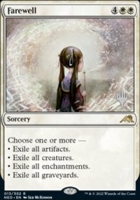 Adieu - Planeswalker symbol stamped promos