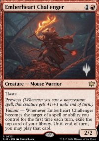 Dfieuse braisecur - Planeswalker symbol stamped promos