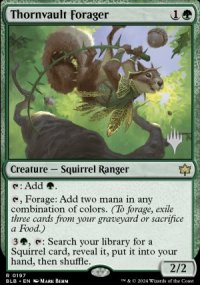 Fureteur sautpine - Planeswalker symbol stamped promos