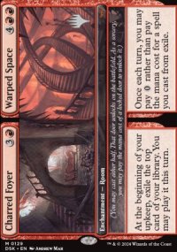 Foyer calcin / Espace dform<br>Foyer calcin / Espace dform - Planeswalker symbol stamped promos