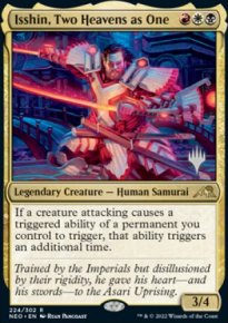 Isshin, runion des firmaments - Planeswalker symbol stamped promos