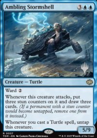 Ambling Stormshell - Planeswalker symbol stamped promos