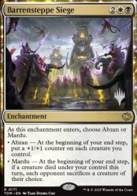 Barrensteppe Siege - Planeswalker symbol stamped promos