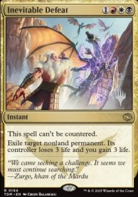 Inevitable Defeat - Planeswalker symbol stamped promos