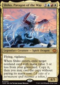 Shiko, Paragon of the Way - Planeswalker symbol stamped promos