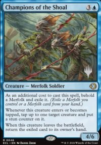 Champions des bancs - Planeswalker symbol stamped promos