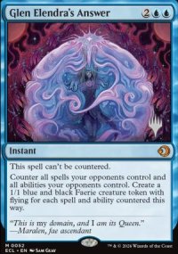 R�ponse du Vallon d'Elendra - Planeswalker symbol stamped promos