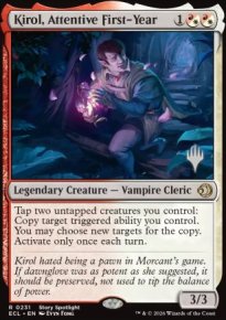 Kirol, premi�re ann�e impatient - Planeswalker symbol stamped promos