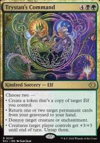 Commandement de Trystan - Planeswalker symbol stamped promos