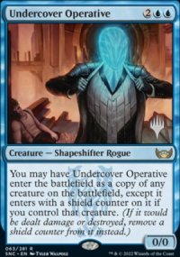 Agent incognito - Planeswalker symbol stamped promos