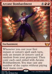 Bombardement sotrique - Planeswalker symbol stamped promos