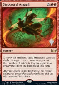 Assaut structurel - Planeswalker symbol stamped promos