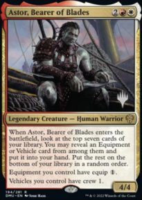 Astor, porteur de lames - Planeswalker symbol stamped promos